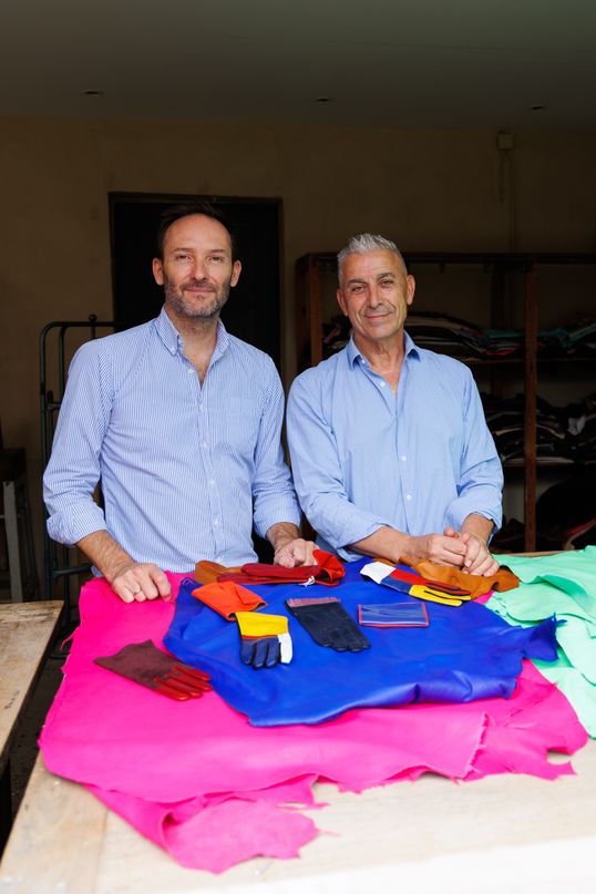 Francis Navarro et Olivier Fabre chez Maison Fabre à Millau'